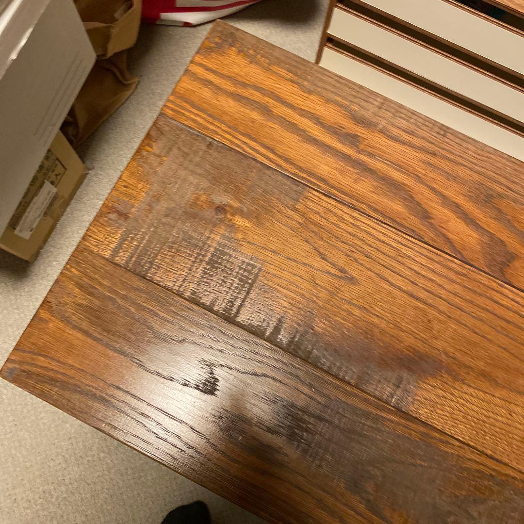 アクメ　アイアンウッド　ベンチ　ローテーブル