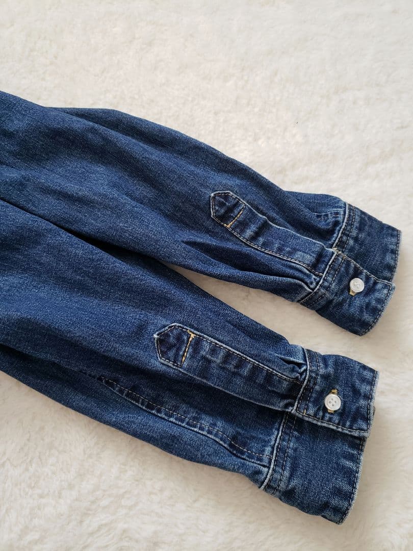 Spick&Span　ショートデニムシャツ