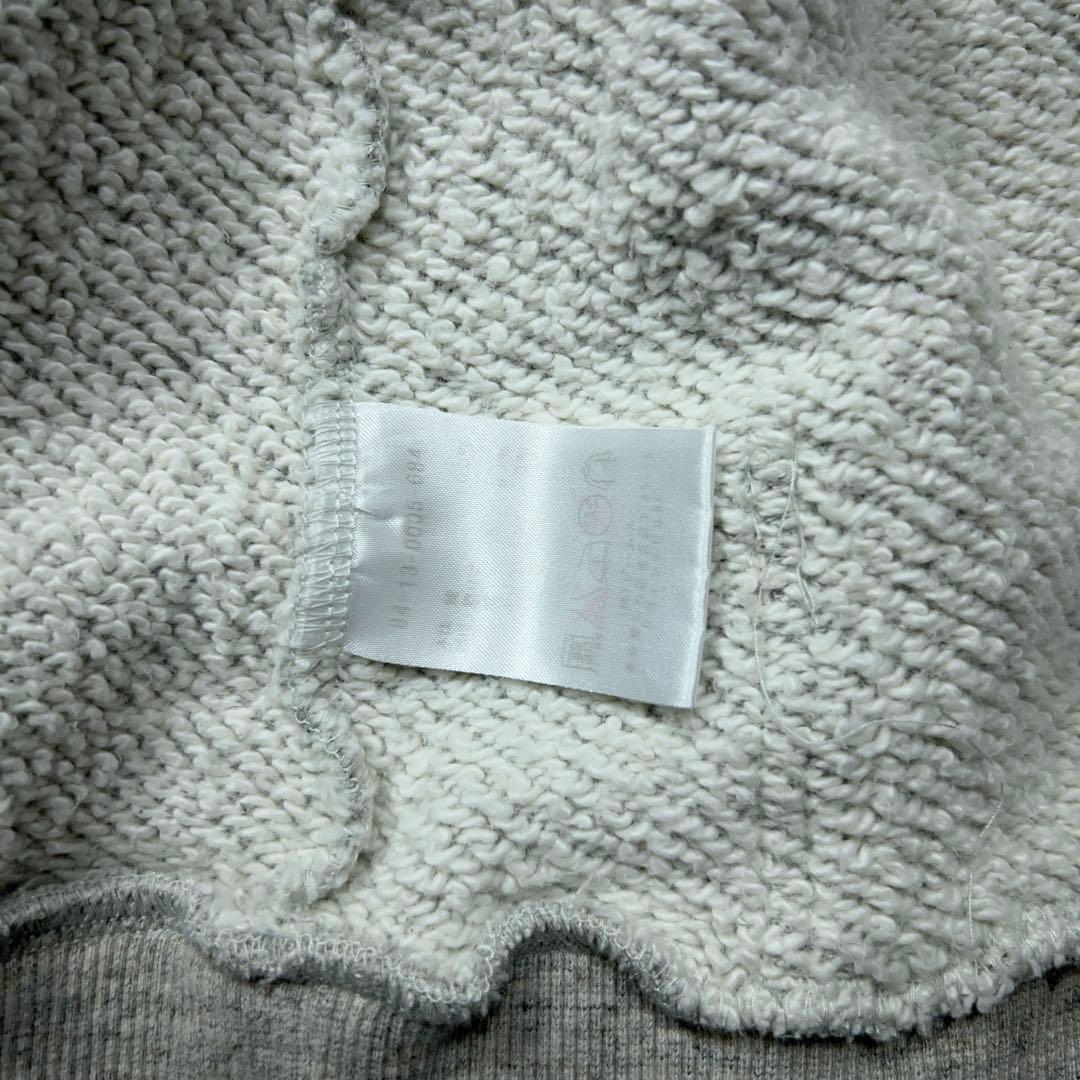 BEAMS GOLF ビームス ゴルフウェア ジップパーカー ロゴ グレー L