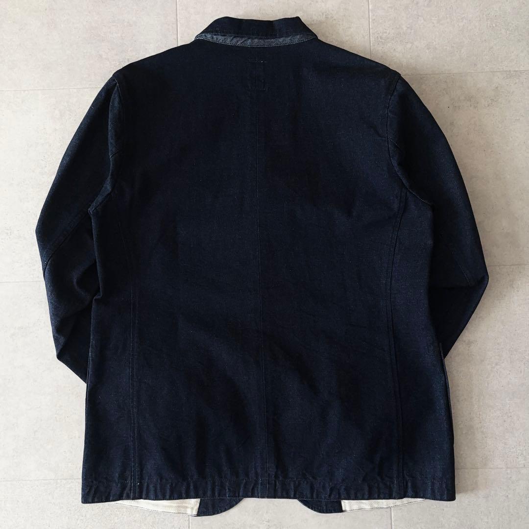 極美品✨️フォブファクトリー エンジニア デニムテーラードジャケット 2 藍色