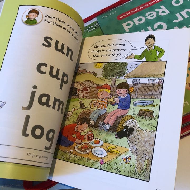 英語の知育絵本 Oxford reading tree