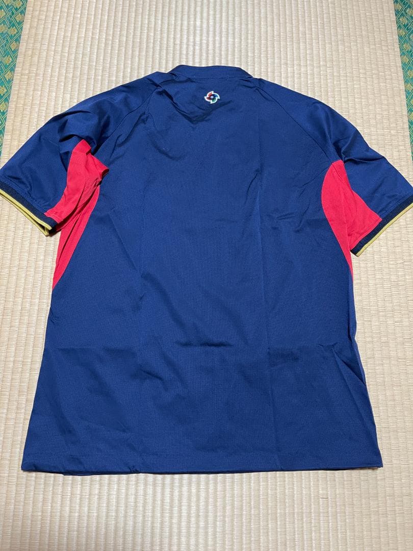 侍ジャパン半袖ジッパーポロシャツ