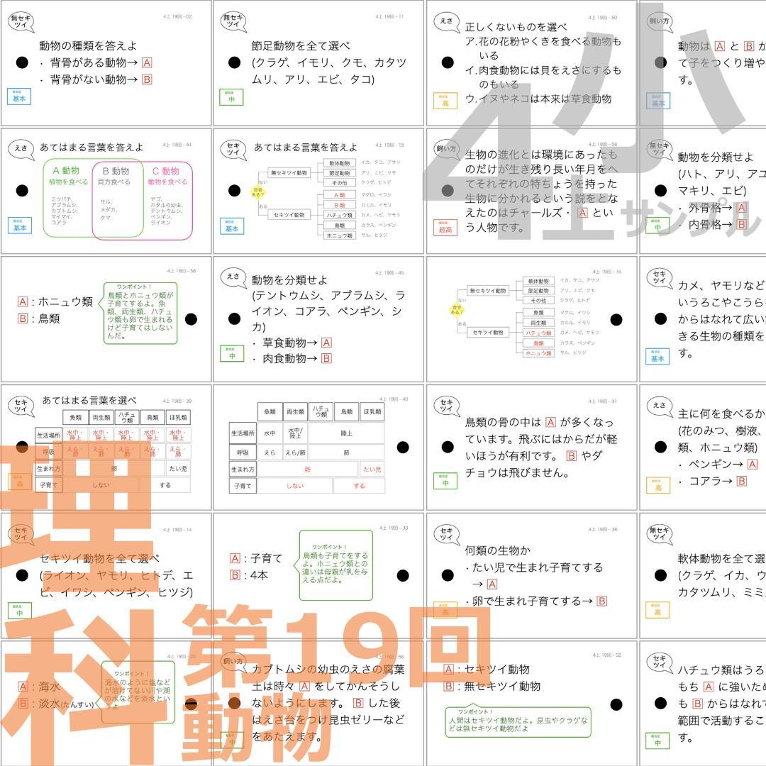 中学受験【4年上ハーフセット 社会・理科11-19回】組分けテスト対策 予シリ