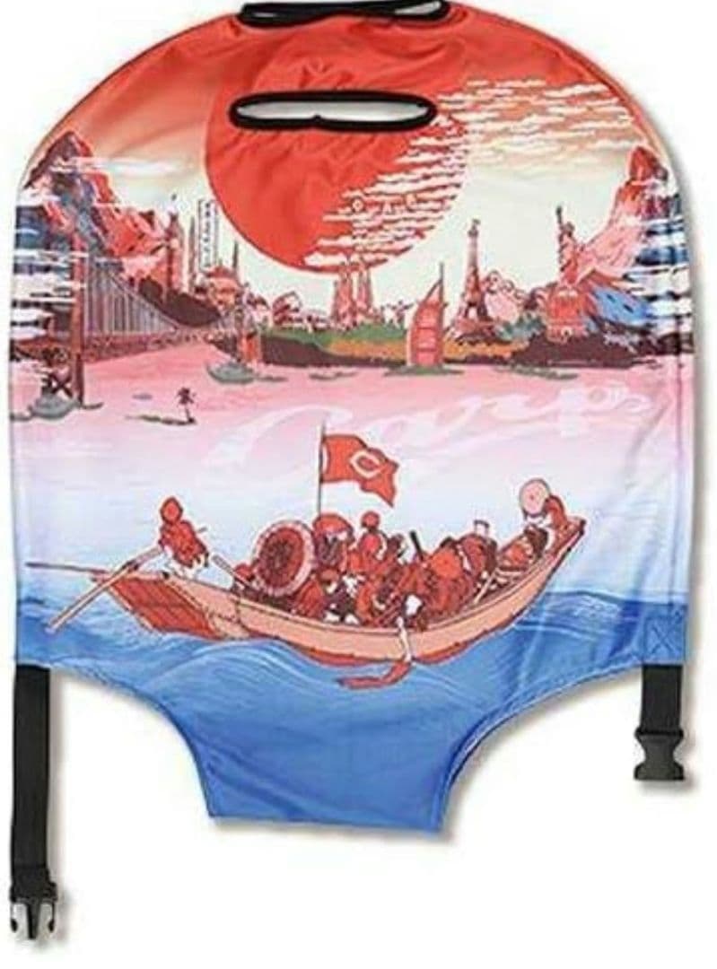 広島カープ 浮世絵風スーツケースカバー 　未開封品