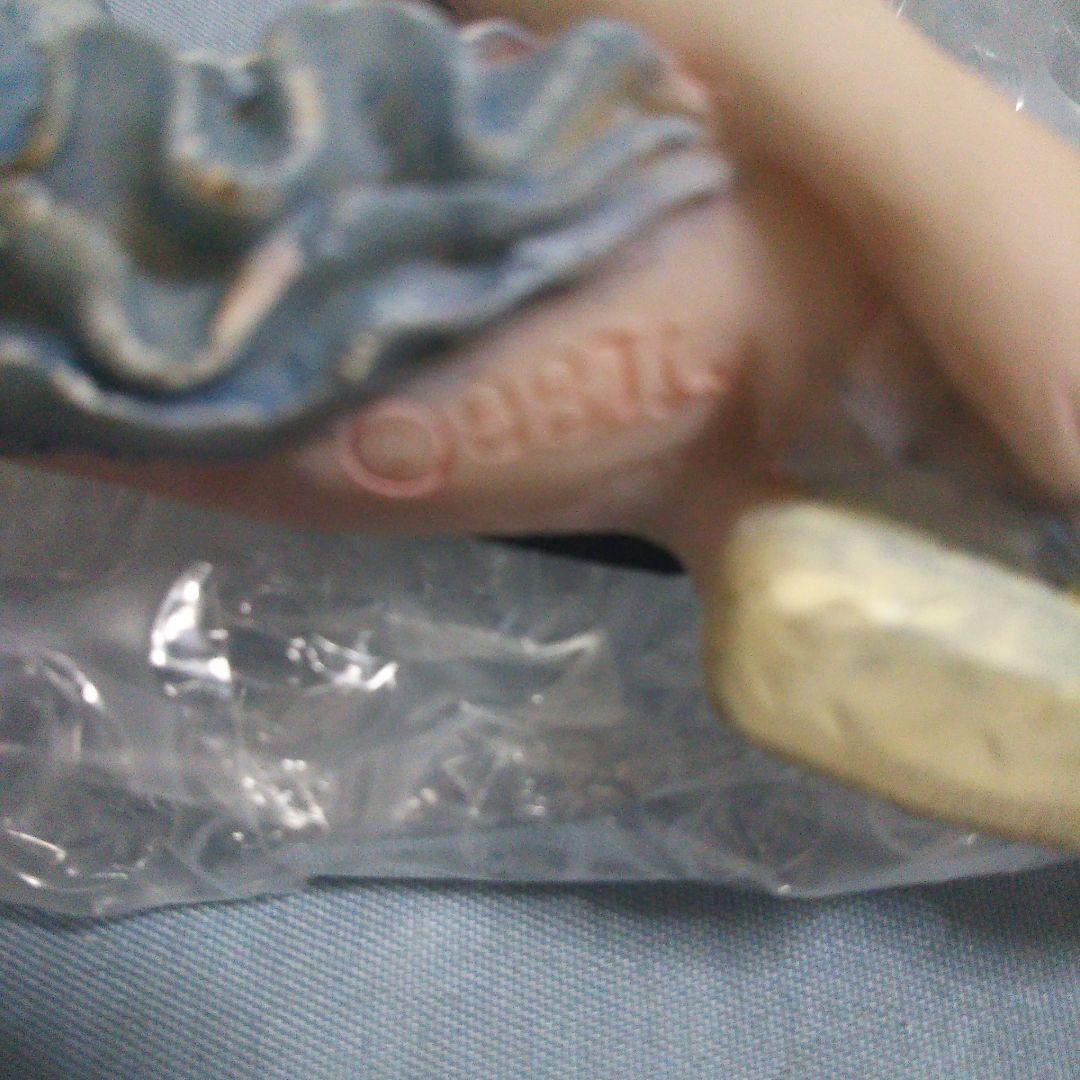 昭和のレア物ヨーロッパバレリーナ人形 青色のドレス マグネット付き