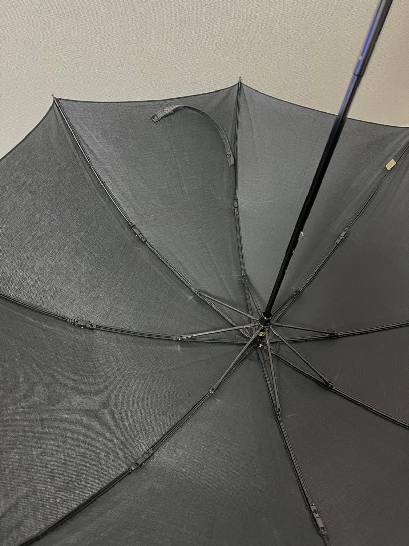 wakao ワカオ　日傘　折りたたみ　バンブー　竹　　　雨天兼用　黒　ブラック