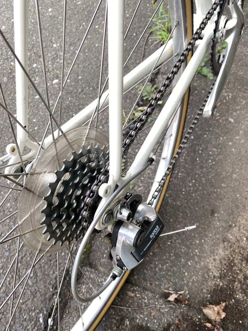 Yamaguchiアルミクロモリロードバイク　コミューター仕様