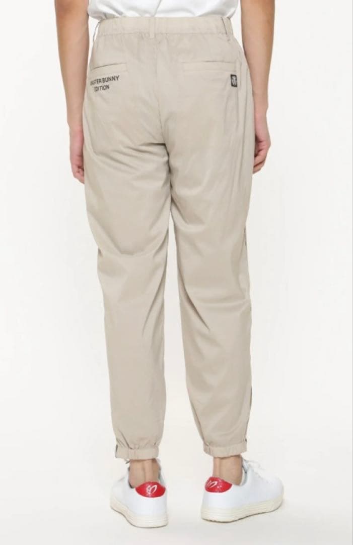 新品 マスターバニー 2WAYストレッチメランジタフタパンツ(6)LLグレージュ