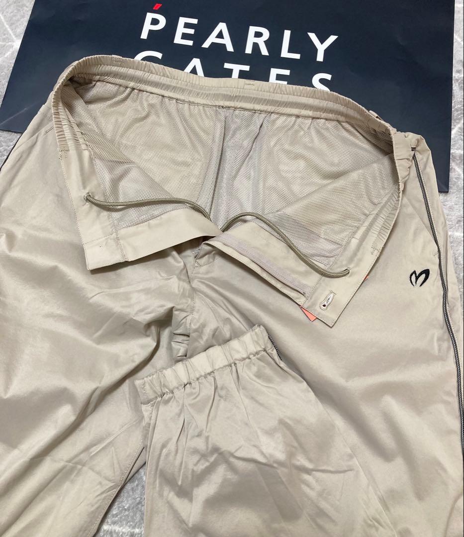 新品 マスターバニー 2WAYストレッチメランジタフタパンツ(6)LLグレージュ