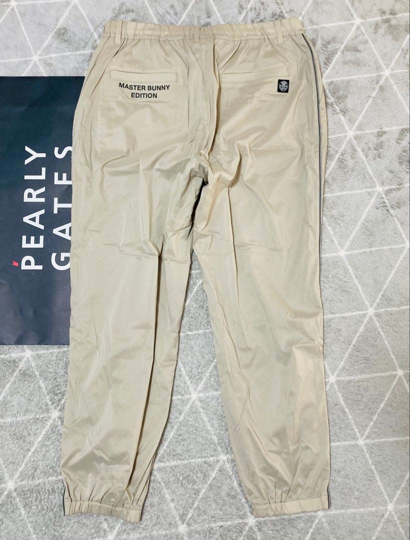 新品 マスターバニー 2WAYストレッチメランジタフタパンツ(6)LLグレージュ