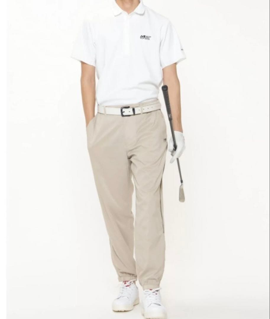 新品 マスターバニー 2WAYストレッチメランジタフタパンツ(6)LLグレージュ