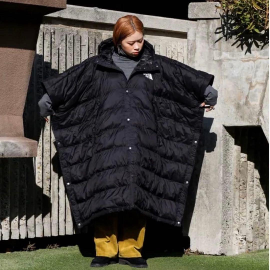 THE NORTH FACE パデッドポンチョコート フリーサイズ 新品未使用