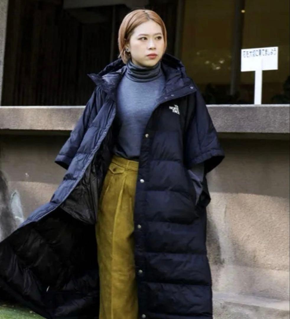 THE NORTH FACE パデッドポンチョコート フリーサイズ 新品未使用