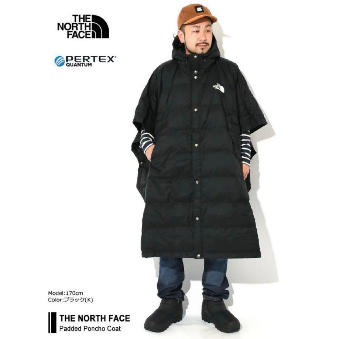 THE NORTH FACE パデッドポンチョコート フリーサイズ 新品未使用
