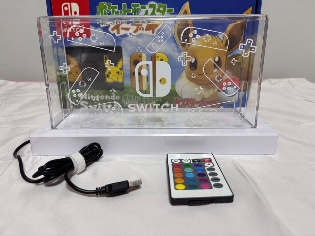 Switch 本体 ピカチュウ イーブイ ポケモン 動作確認 初期化済