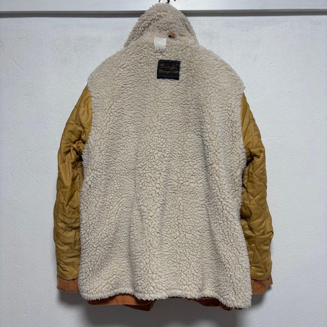希少 美品 70s Wrangler USA ランチコート オレンジ L