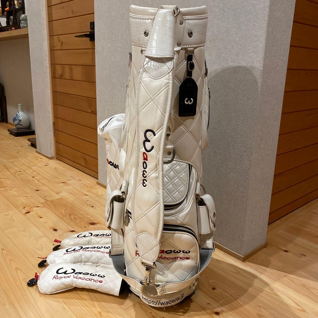 waowwキャディーバック&ヘッドカバーセット