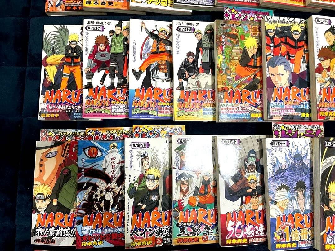 NARUTO 全72巻セット　初版帯付き（2-72巻）