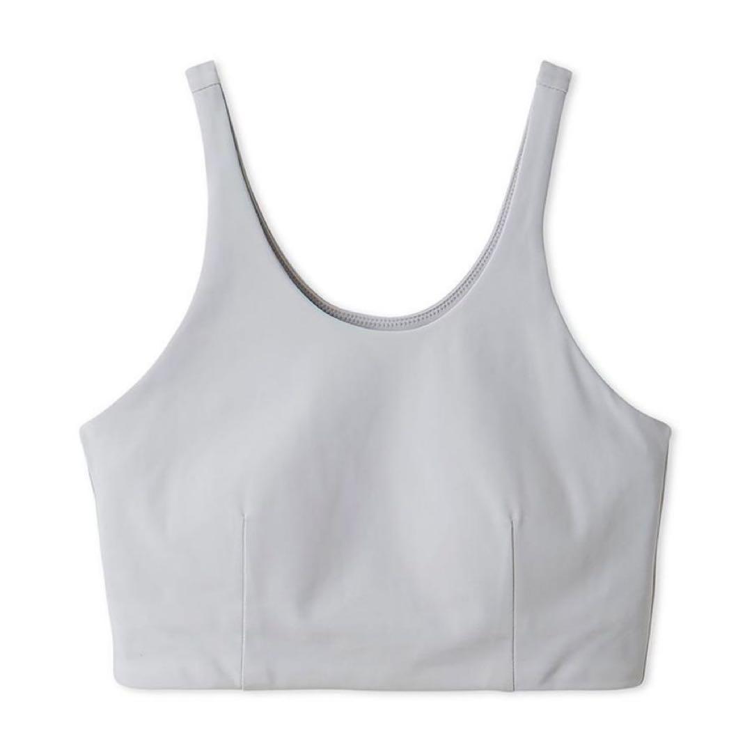 エミ ブラトップ 0 ハーフトップ ヨガウェア エミヨガ バックオープン ヨガ