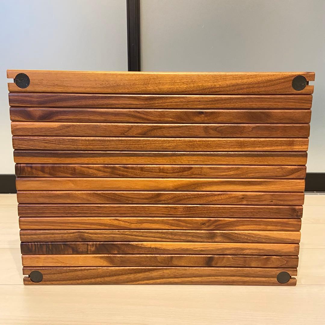 【未使用】カーミットテーブル ワイド ウォールナット ／ カーミットチェア