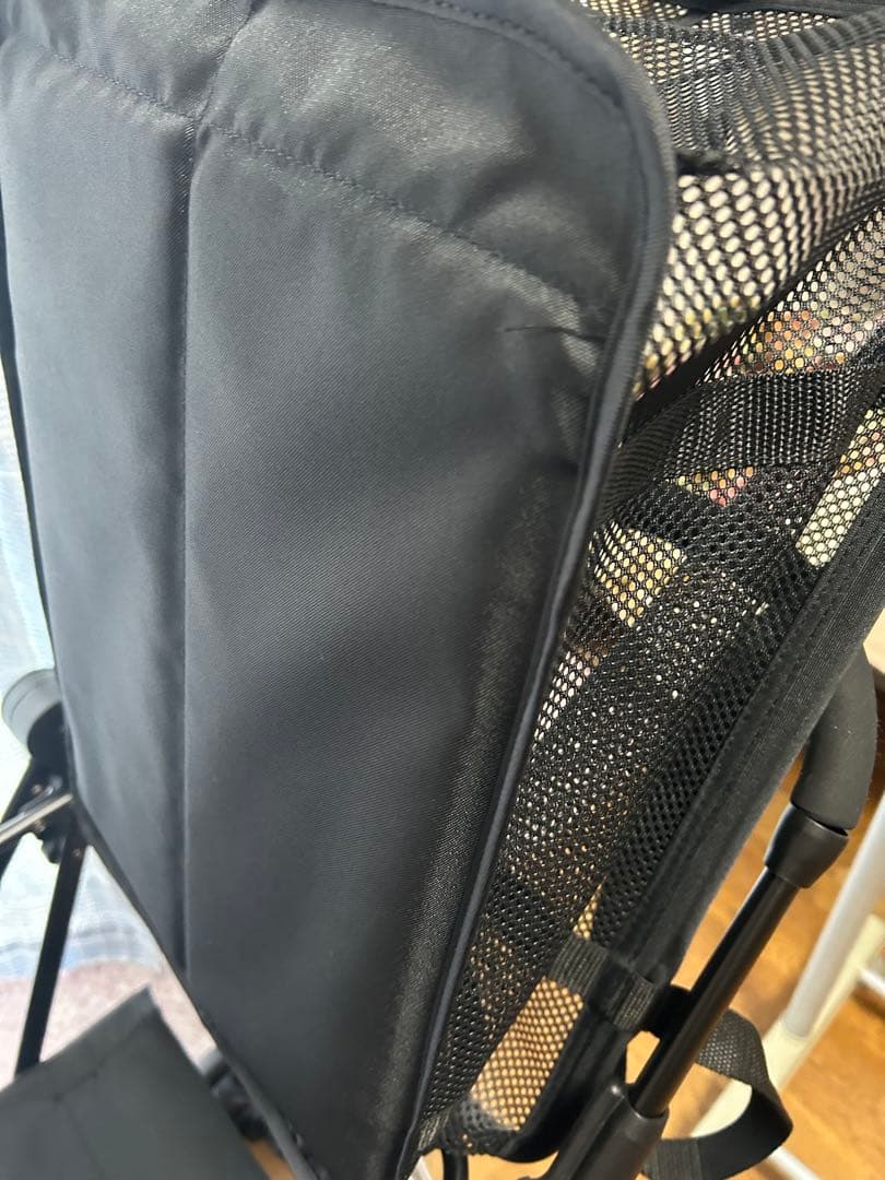 【未使用】軽量　ワンタッチ折りたたみ式ショッピングカート ブラック　買い物