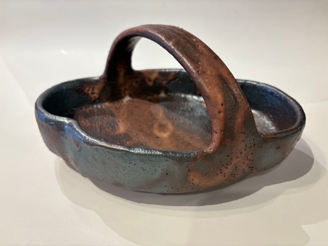 松崎健　手付鉢　未使用品