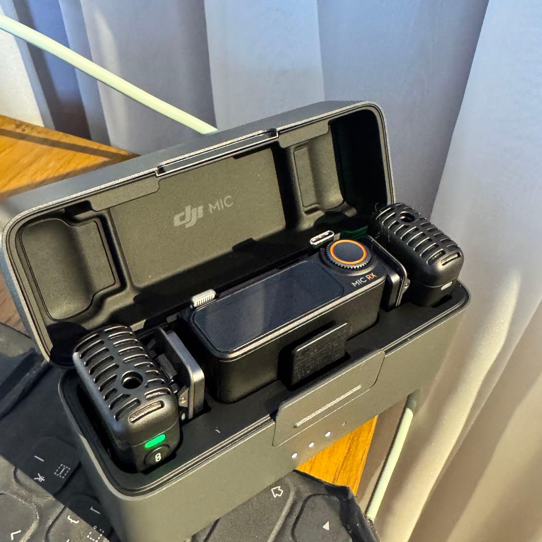 今月末まで⭐︎DJI MIC 2 マイク（2 TX + 1 RX + 充電ケース）