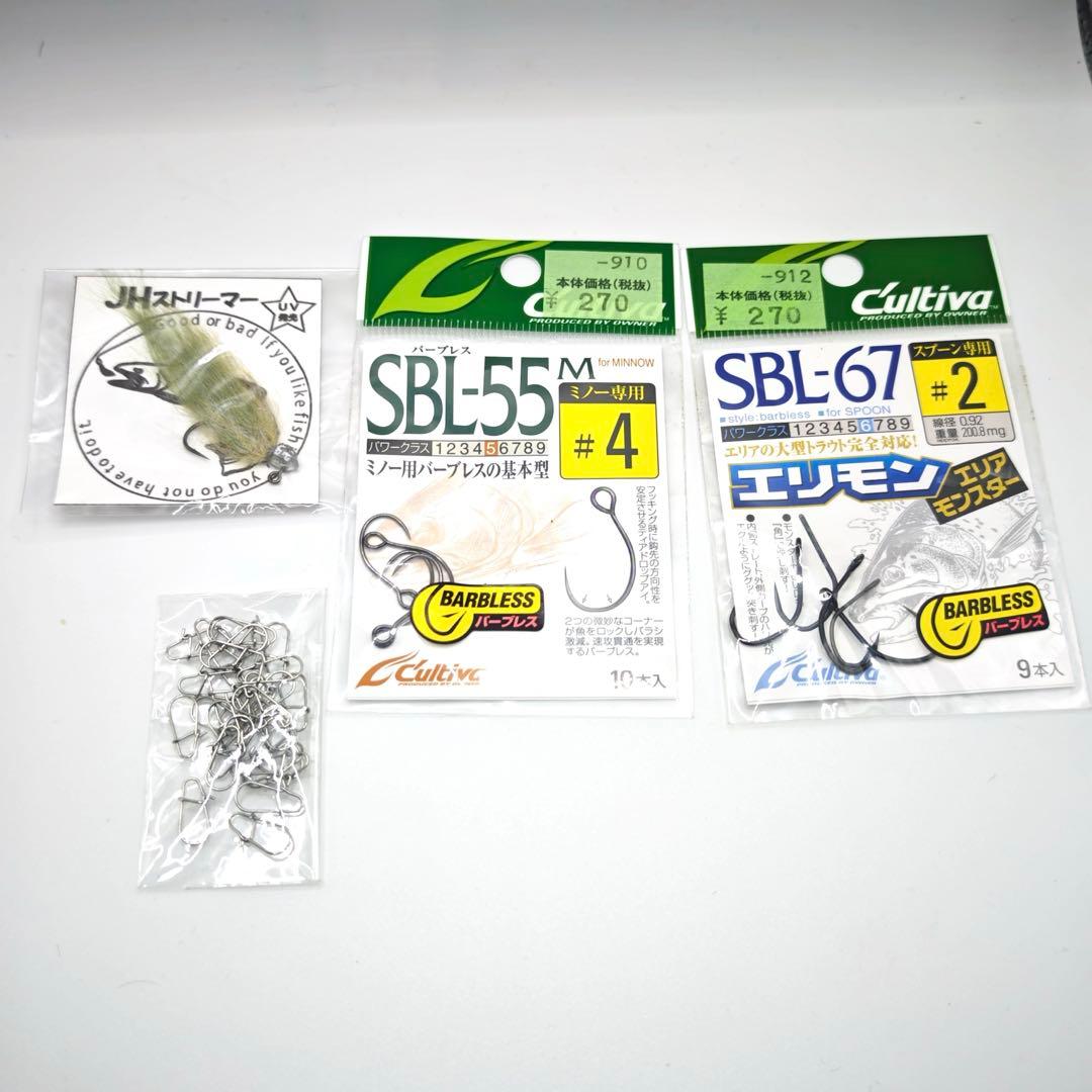 管釣り トラウト 渓流 スプーン ルアーセット