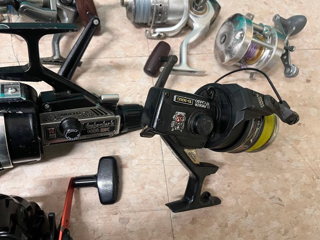 33個ジャンクリール　SHIMANO DAIWA などまとめ売り