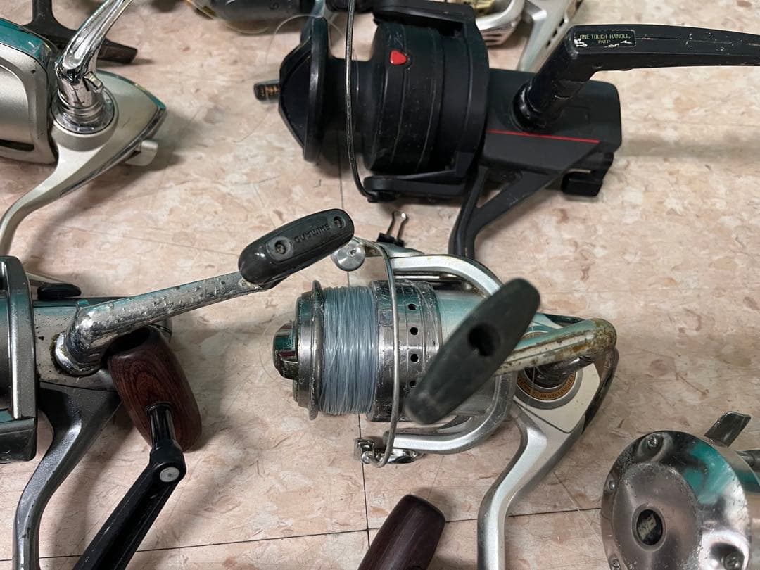 33個ジャンクリール　SHIMANO DAIWA などまとめ売り