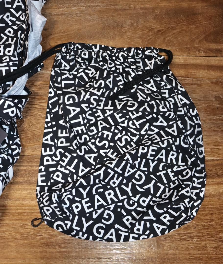 新品 パーリーゲイツ CRAFTEVO レインコート ロゴ＆千鳥柄 (0) Ⓗ