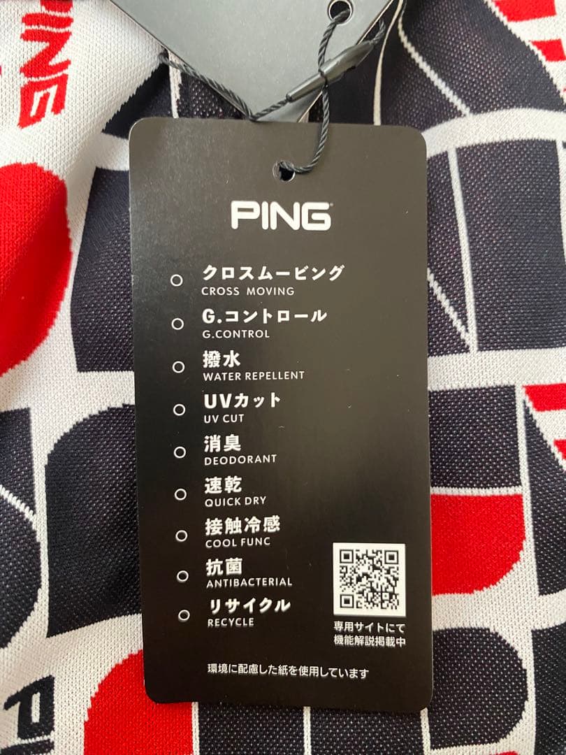 ゴルフウェア　ピン　セットアップ　M