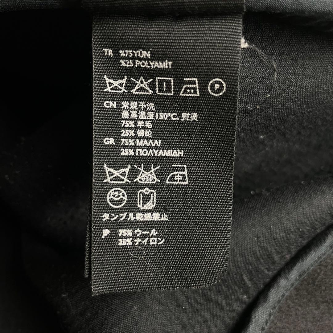 COS ウール ケープコート 黒系 割引不可