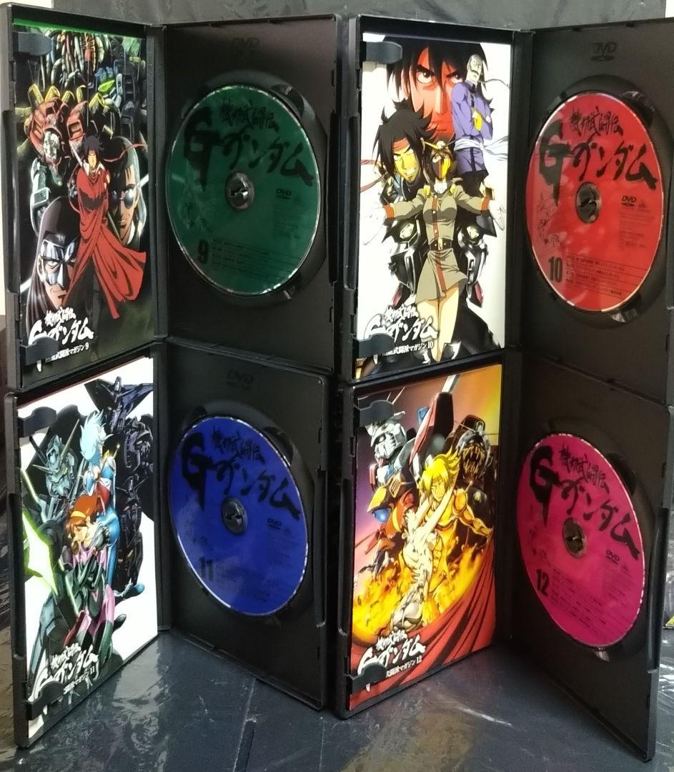 大*将様 【機動武闘伝Gガンダム】メモリアルBOX初回版DVD 壱/弐/参　全4