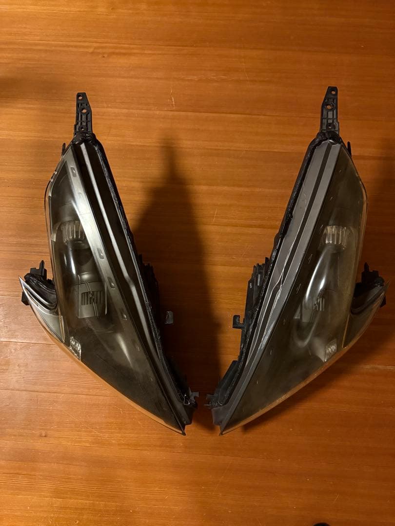 フェアレディZ Z34 インナーブラック加工 ヘッドライト 左右セット
