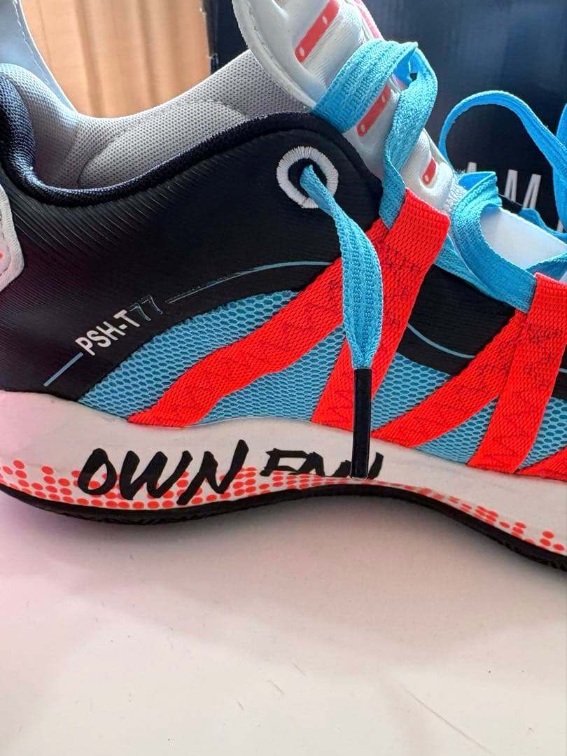 箱付きadidas DAME 6 バスケットボールシューズ プシャーTコラボ