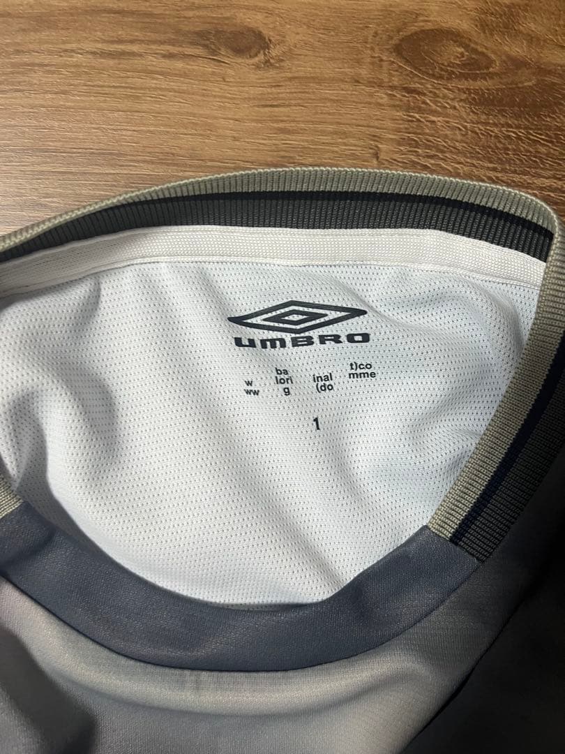 バル　アンブロ　UMBRO グラデーション長袖シャツ 背番号20 L