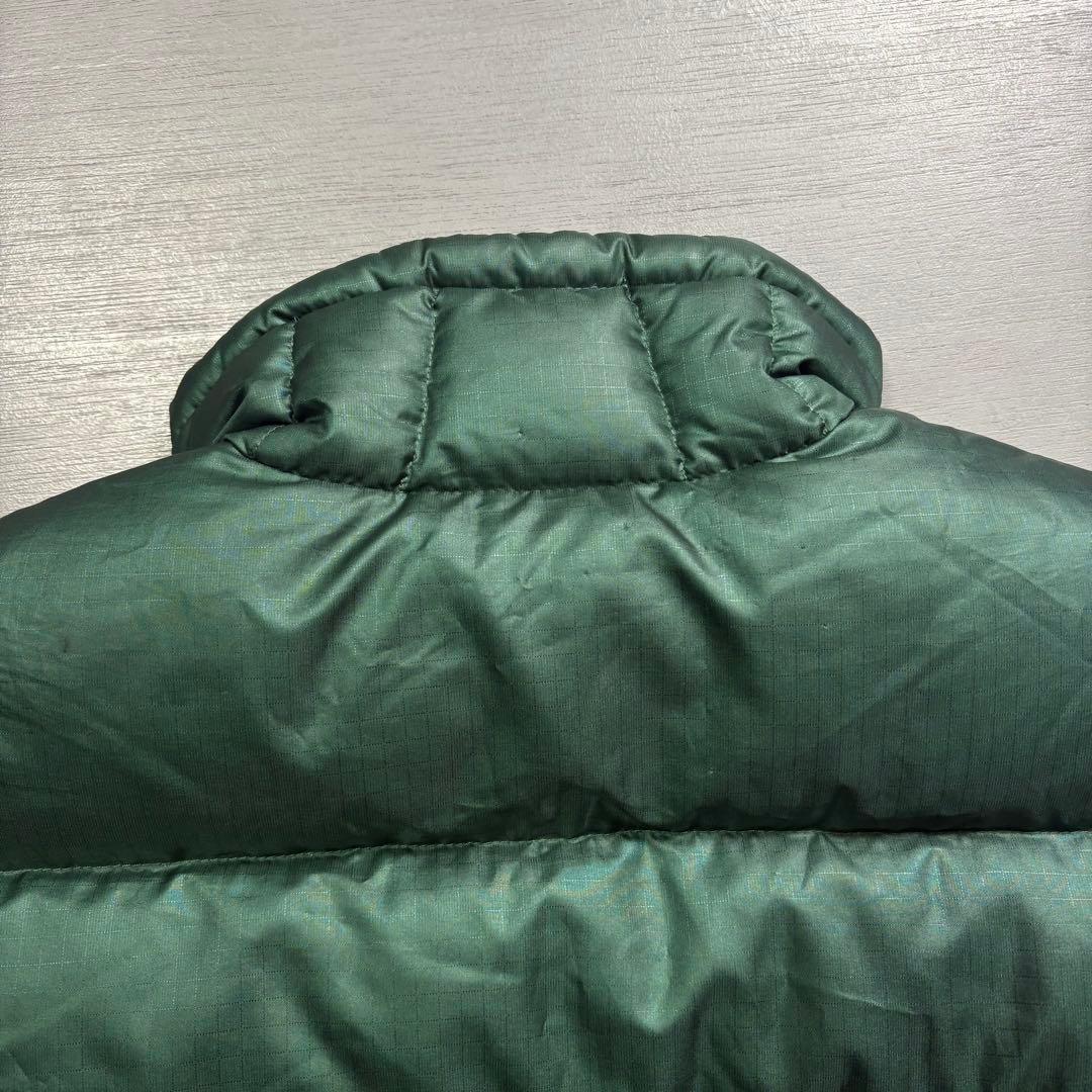00's patagonia グースダウンベスト　緑　84631F7 S