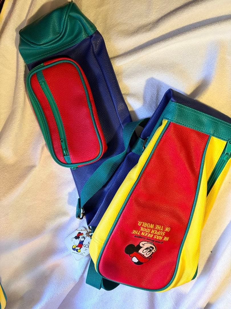 ミッキーマウス ゴルフキャディバッグ