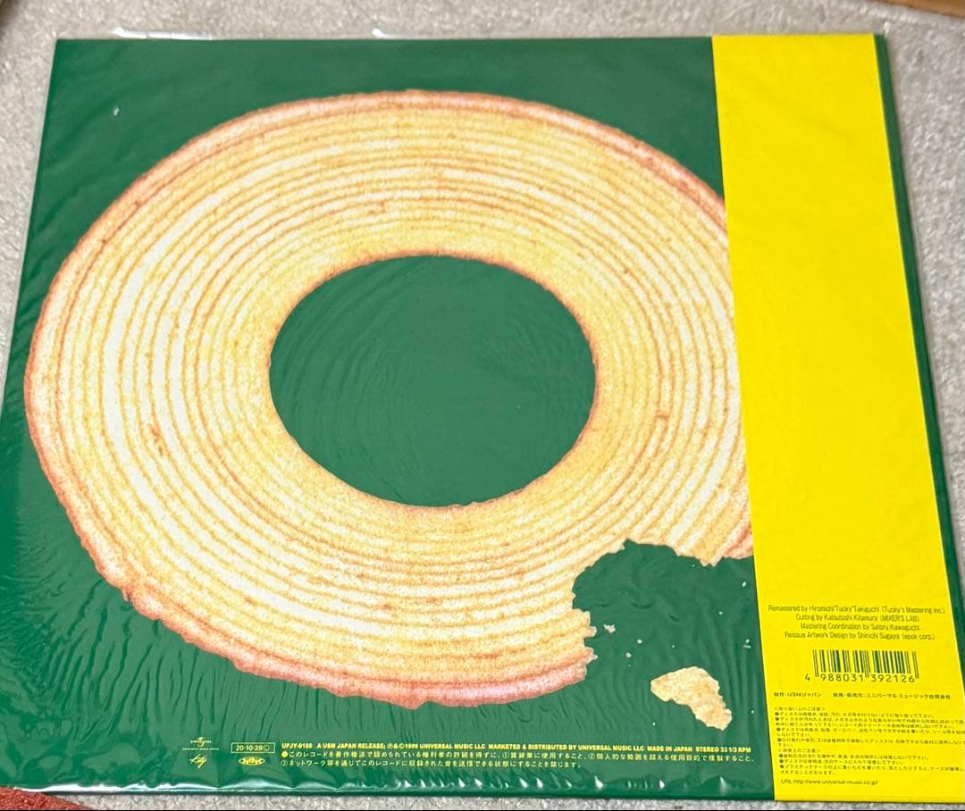 完全生産限定!ザ ハイロウズ『バームクーヘン』 LP レコード