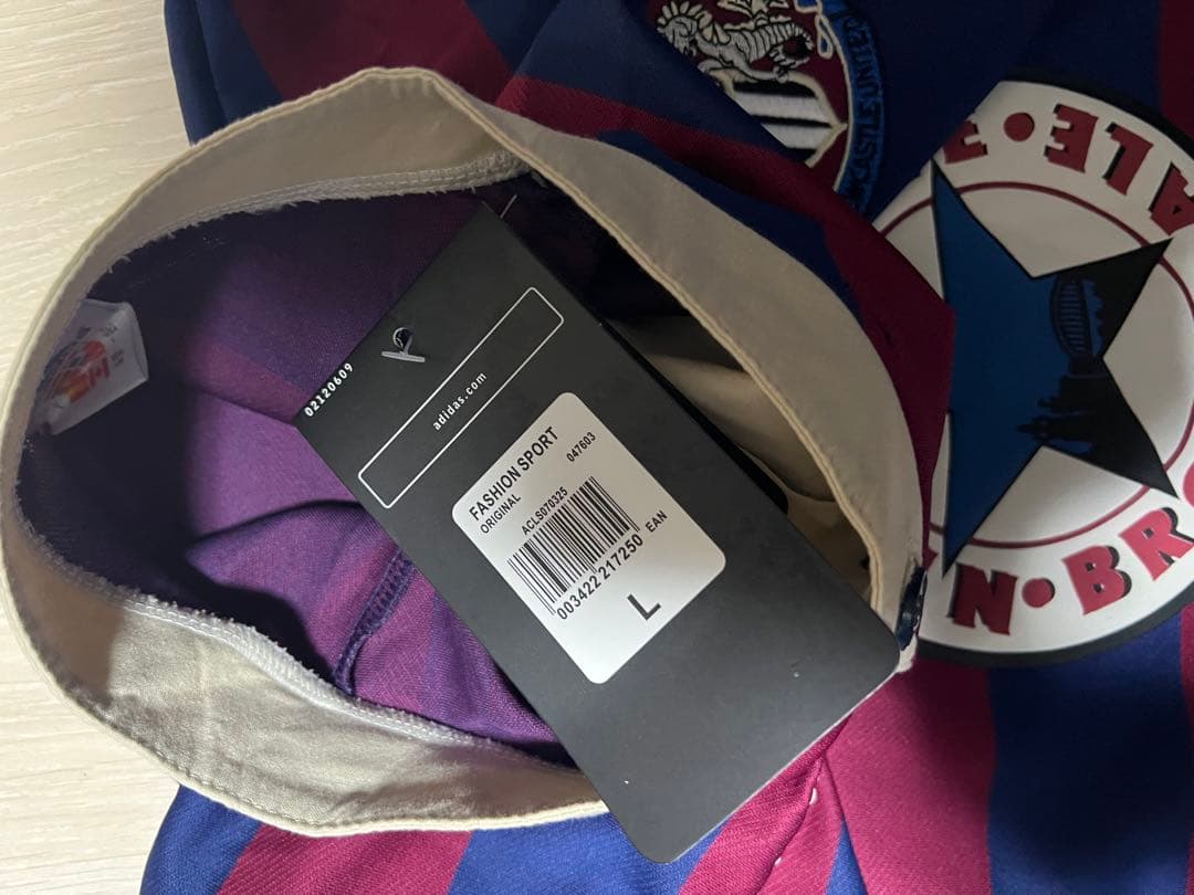 ニューカッスル 1995復刻ユニ　新品タグ付き ホームアウェーセット売り