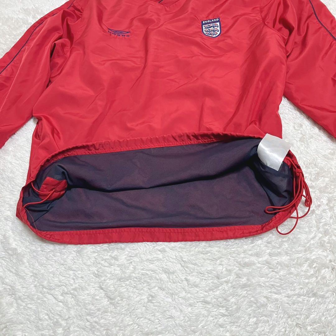 00s 日韓 イングランド ピステ アンブロ デサント製 アウェイ Lサイズ