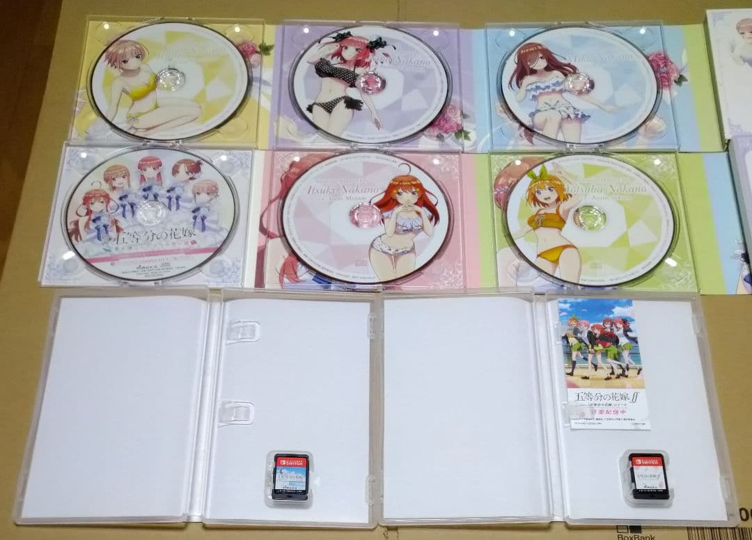 【完品、良品】五等分の花嫁〜限定版 Switch 2点セット