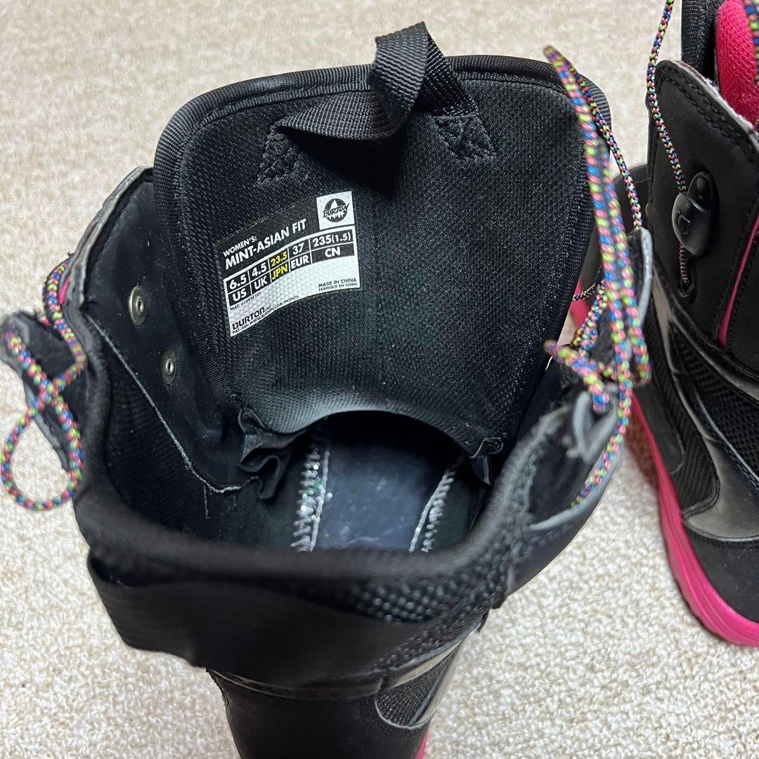 人気モデル Burton スノーボードブーツ　MINT アジアンフィット23.5