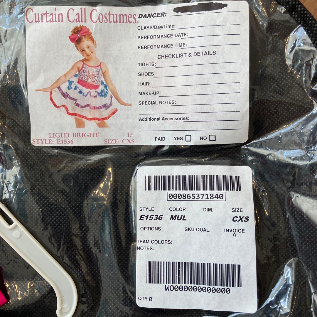 テーマパークダンス・バレエ　衣装　コスチューム　４着まとめ売り