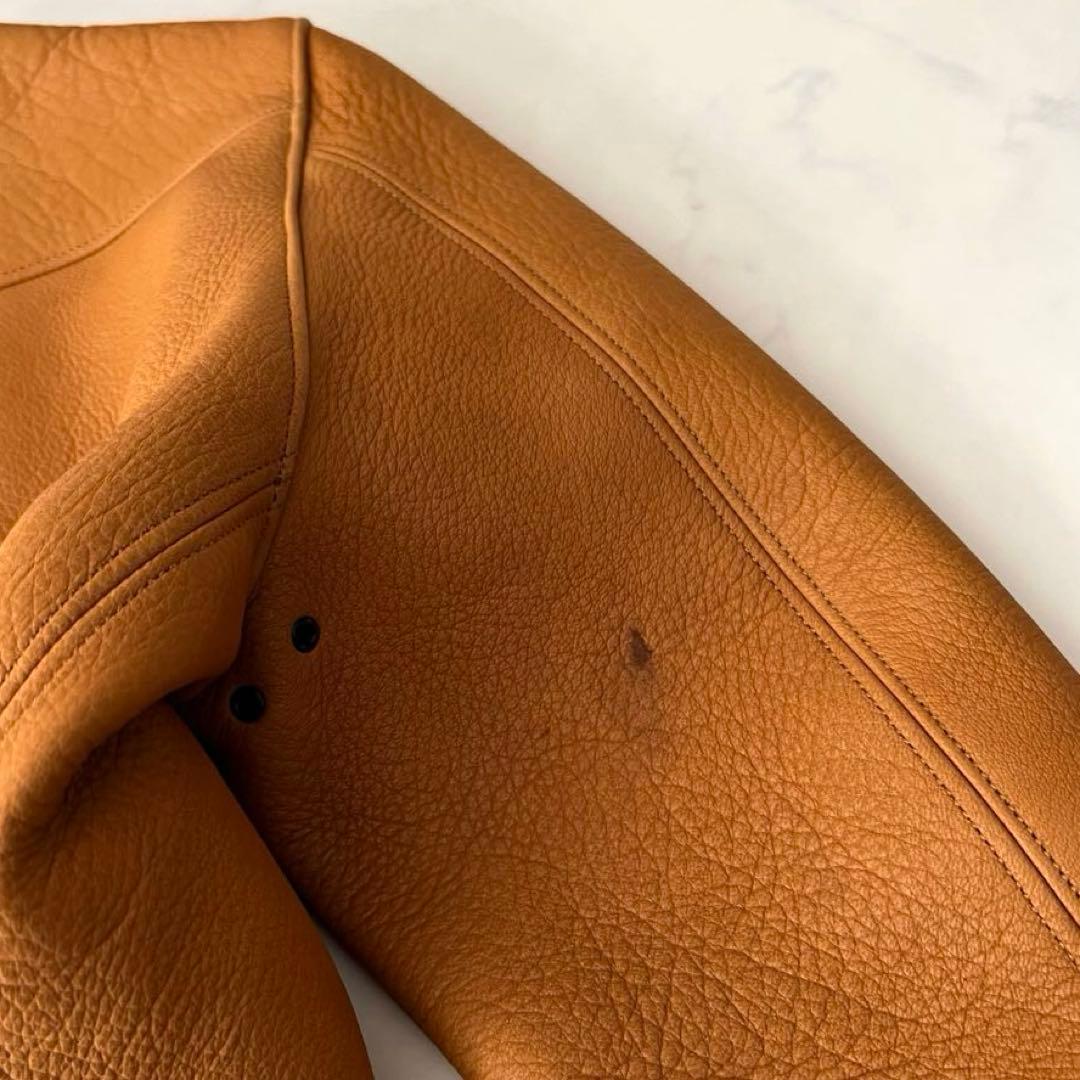 FINE CREEK&CO ファインクリークアンドコー レザージャケット 鹿革