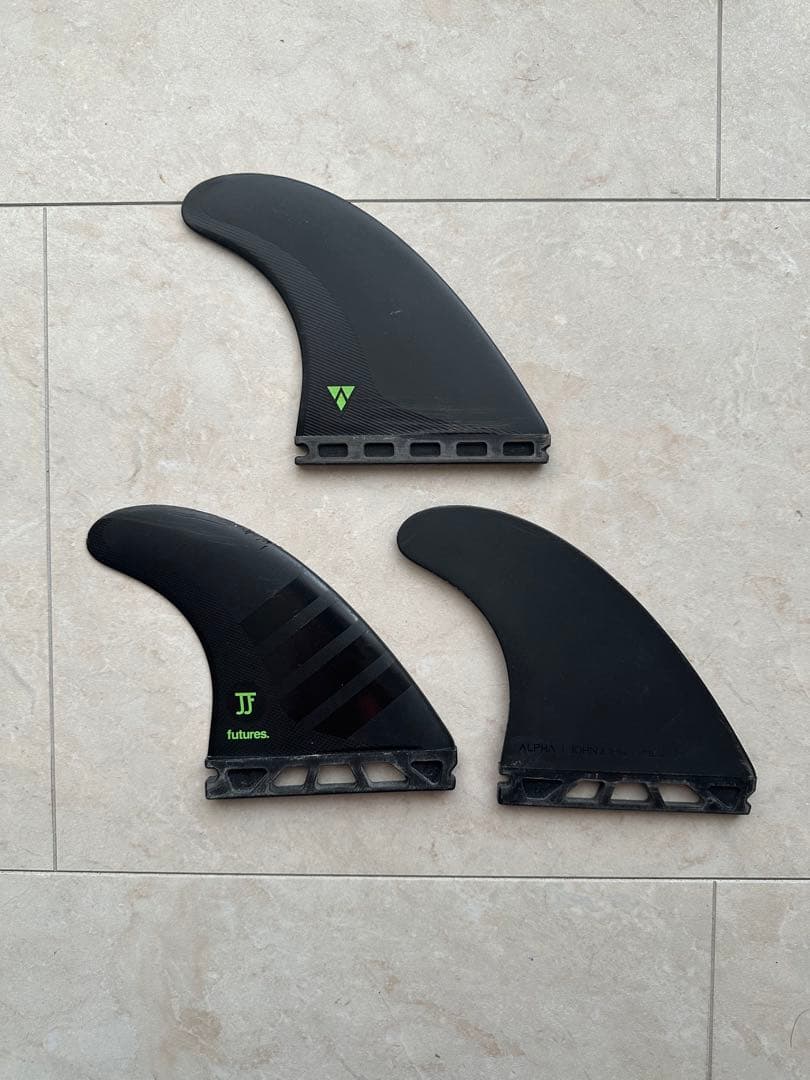 Futures Fins JF Mサイズ トライフィン 3枚セット