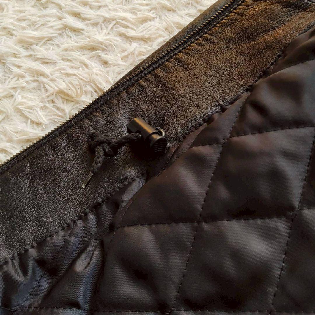 新品 80s DURANTE 羊革 レザーコート ハーフコート カーコート XL