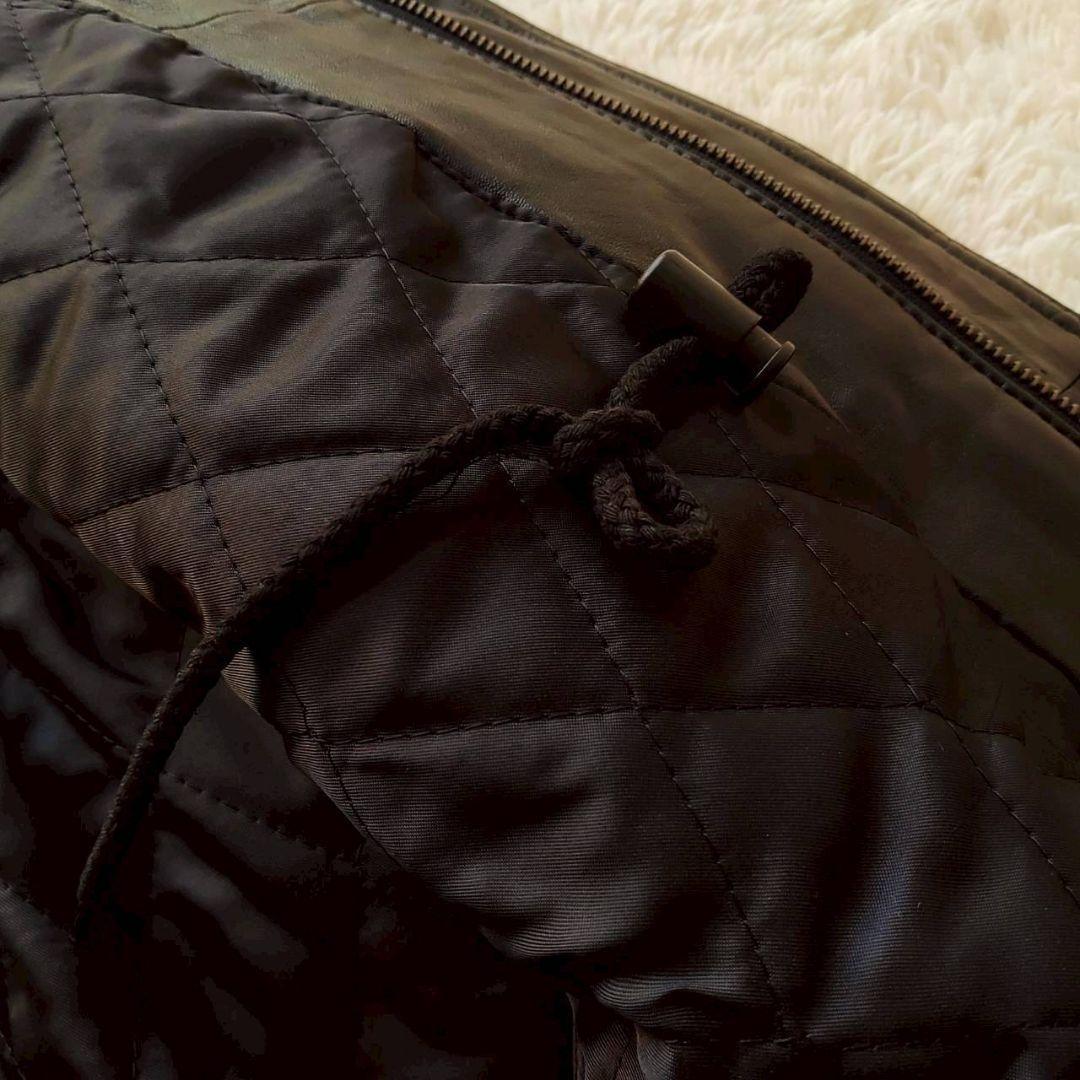 新品 80s DURANTE 羊革 レザーコート ハーフコート カーコート XL