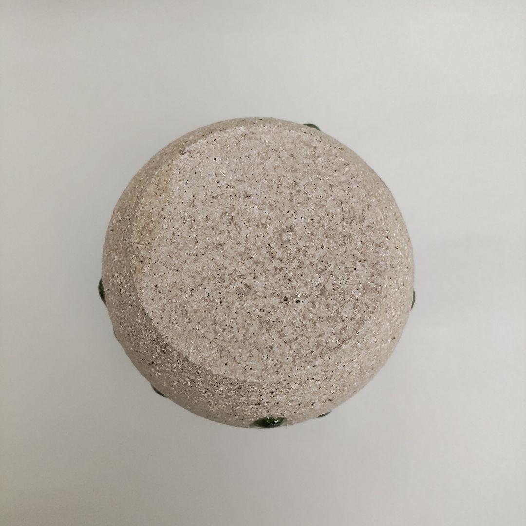 竹内公明　灰釉小壺　常滑焼　江崎一生　大迫みきお